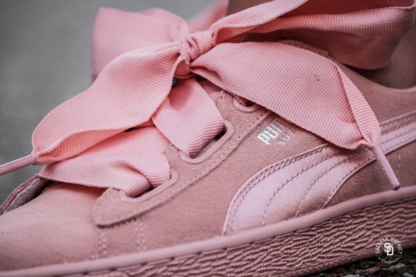 Giày Puma Suede Heart EP 'Metallic Beige' 366922-02 - Ảnh 5