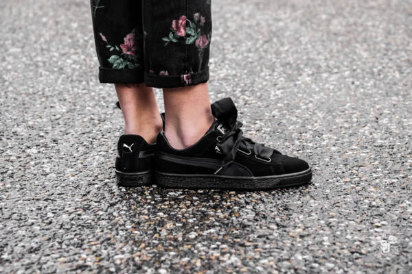 Giày Puma Suede Heart EP 'Black Metallic Beige' 366922-01 - Ảnh 4