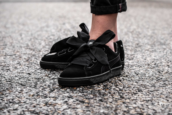 Giày Puma Suede Heart EP 'Black Metallic Beige' 366922-01 - Ảnh 5