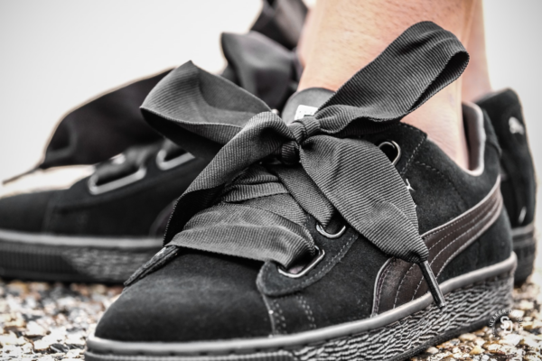 Giày Puma Suede Heart EP 'Black Metallic Beige' 366922-01 - Ảnh 10