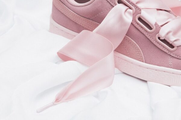 Giày Puma Suede Heart Pebble " Particle Pink" 365210-01 - Ảnh 6