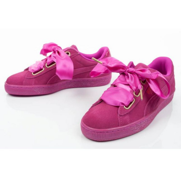 Giày Puma Suede Heart Satin W 'Pink' 362714-01 - Ảnh 2