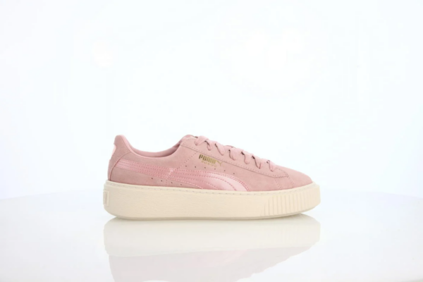 Giày Puma Suede Platform Satin 'Silver Pink' 365828-03 - Ảnh 6