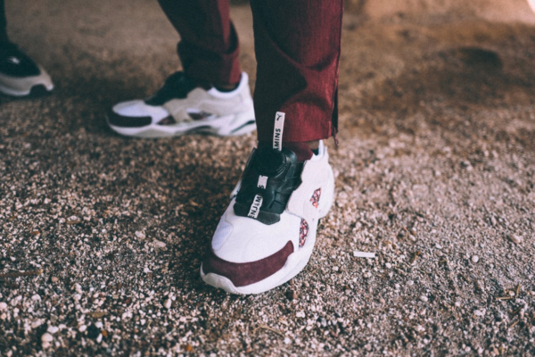 Giày Puma Les Benjamins x Thunder Disc 'White Glacier Grey' 369527-01 - Ảnh 4