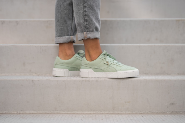 Giày Puma Wmns Cali Emboss Smoke Green 369734-02 - Ảnh 4