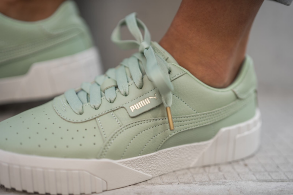 Giày Puma Wmns Cali Emboss Smoke Green 369734-02 - Ảnh 5