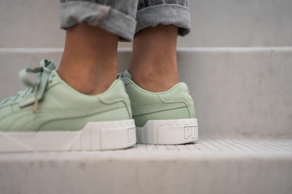 Giày Puma Wmns Cali Emboss Smoke Green 369734-02 - Ảnh 3