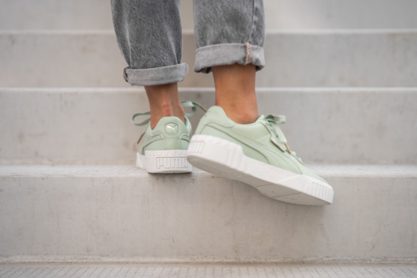 Giày Puma Wmns Cali Emboss Smoke Green 369734-02 - Ảnh 2