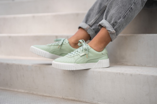 Giày Puma Wmns Cali Emboss Smoke Green 369734-02 - Ảnh 7