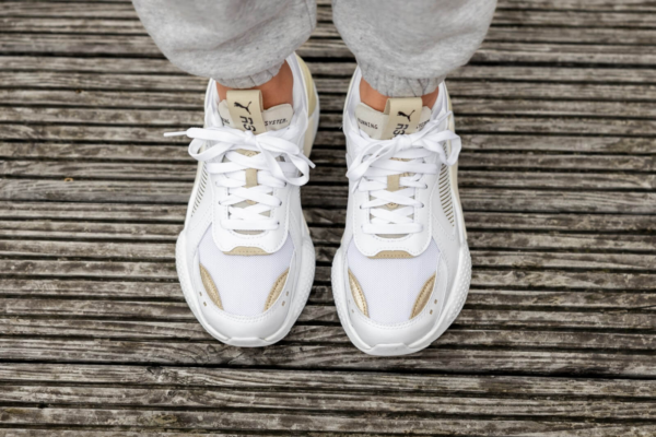 Giày Puma Wmns RS-X 'Mono Metal White Gold' 374669-02 - Ảnh 4
