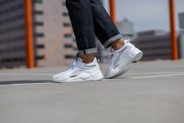 Giày Puma RSX Pure Reflective White 373324-01 - Ảnh 5