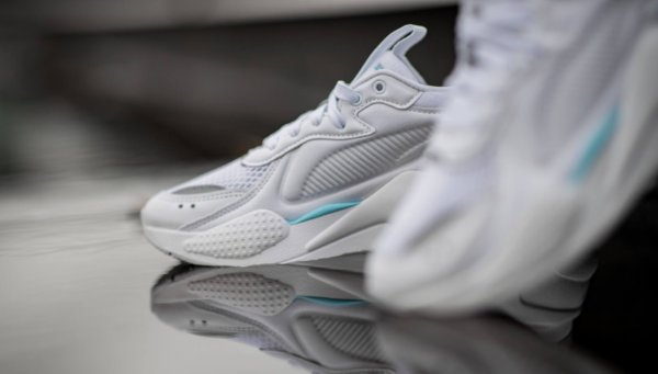 Giày Puma RSX Softcase White Milky Blue 369819-08 - Ảnh 4