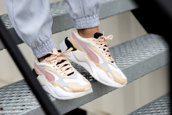 Giày Puma Wmns RS-X3 'Layers Marshmallow' 374667-02 - Ảnh 4