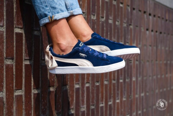 Giày Puma Wmns Suede Bow Varsity 'Peacoat' 367732-02 - Ảnh 5