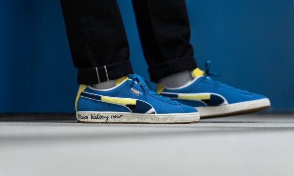Giày Puma Black Fives x Suede Classic 'Star Sapphire' 381957-01 - Ảnh 4