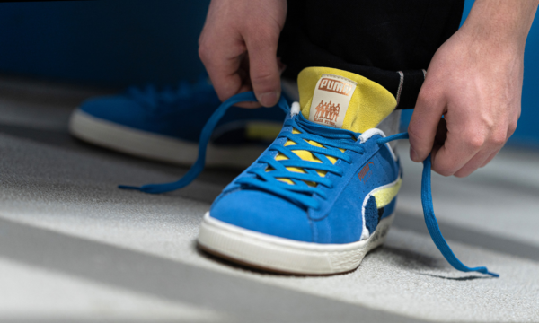 Giày Puma Black Fives x Suede Classic 'Star Sapphire' 381957-01 - Ảnh 5