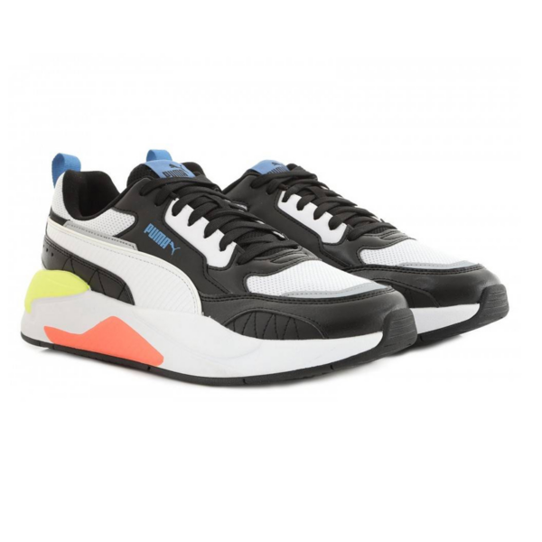Giày Puma X-Ray 2 Square 'Black White Yellow' 373108-13 - Ảnh 2