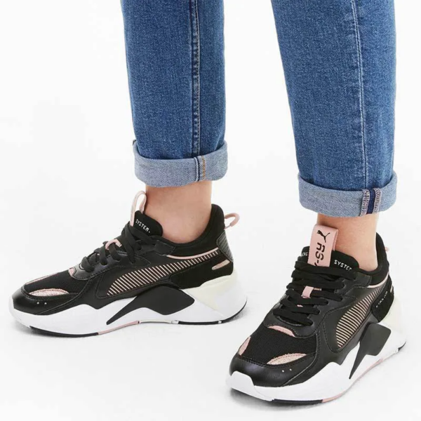 Giày Puma Wmns RS-X 'Mono Metal Black Rose Gold'  374669-01 - Ảnh 2