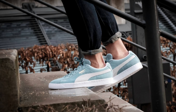 Giày Puma Suede Classic Aquifer 365347-08 - Ảnh 4