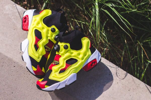 Giày Reebok InstaPump Fury Ultraknit OG Black Hypergreen BS6367 - Ảnh 9
