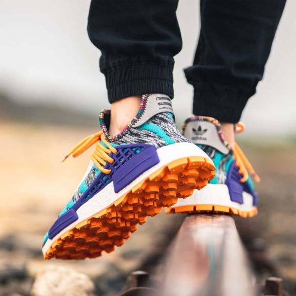 Giày Adidas Pharrell x NMD Human Race Trail 'Solar Pack'  BB9528 - Ảnh 3