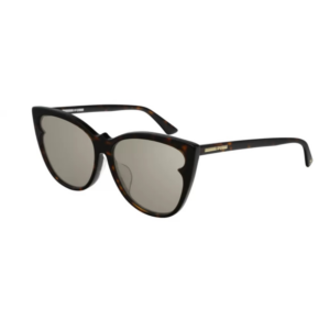 Alternative view of Kính Alexander McQueen Gold Butterfly 'Havana' MQ0220SA-004-59