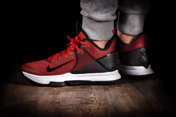 Giày Nike LeBron Witness 4 EP 'Bred' CD0188-002 - Ảnh 8