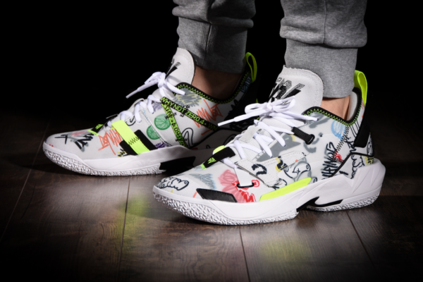 Giày Nike Air Jordan Why Not Zer0.4 'Graffiti' DD4887-007 - Ảnh 5
