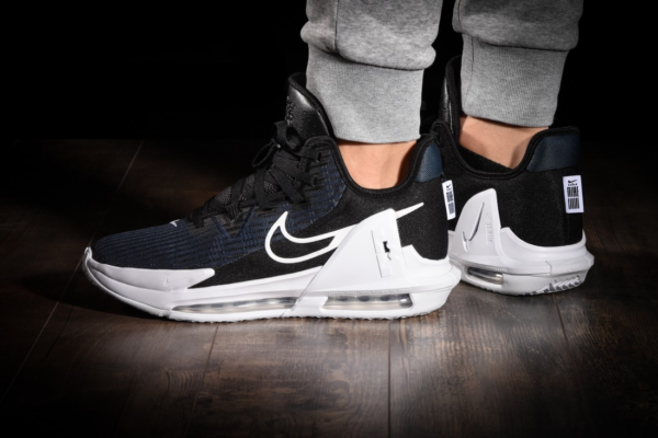 Giày Nike LeBron Witness 6 EP 'Black Dark Obsidian' DC8994-002 - Ảnh 4