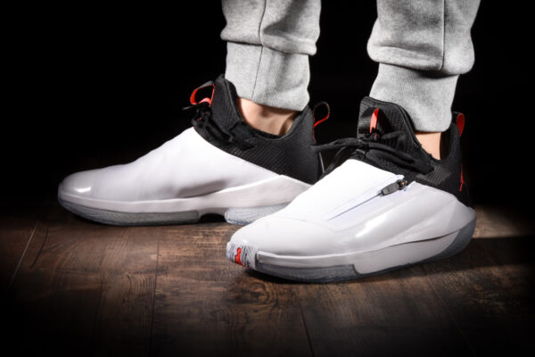 Giày Nike Jordan Jumpman Hustle 'White Black'  AQ0397-100 - Ảnh 3