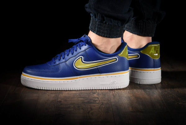 Giày Nike Air Force 1 '07 LV8 Sport 'Warriors' AJ7748-400 - Ảnh 5