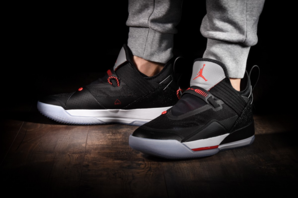 Giày Nike Air Jordan 33 SE 'Black Cement' CD9560-006 - Ảnh 6