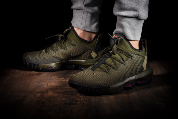 Giày Nike LeBron 16 Low 'Camo' CI2668-300 - Ảnh 6
