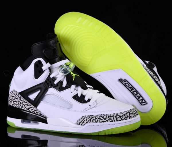 Giày Nike Jordan Spizike GS 'Cement Volt' 317321-170 - Ảnh 4