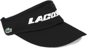 Mu Lacoste Golf Lettering Point Sun Visor 'Black' RK245E-52N-031