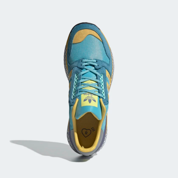 Giày Adidas Human Made x Questar 'Light Aqua' GY3018 - Ảnh 9