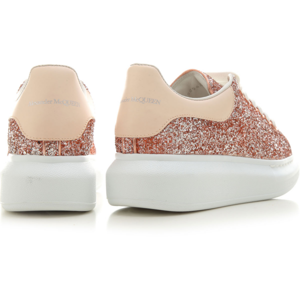 Giày Alexander McQueen Wmns Oversized Sneaker 'Topaz Glitter' 558944-W4NC1-5530 - Ảnh 3
