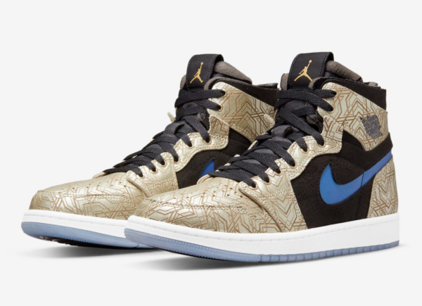 Giày Nike Air Jordan 1 Zoom Comfort 'Gold Laser' DQ0659-700 - Ảnh 3