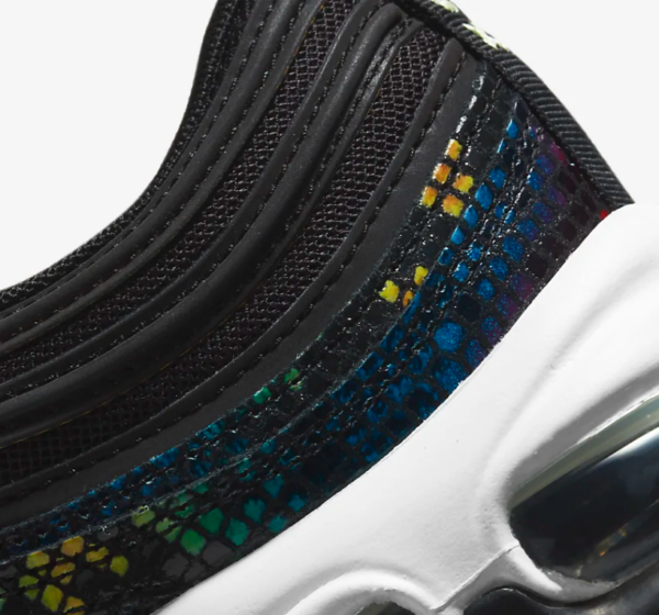 Giày Nike Wmns Air Max 97 SE 'Rainbow Snake' CW5595-002 - Ảnh 9
