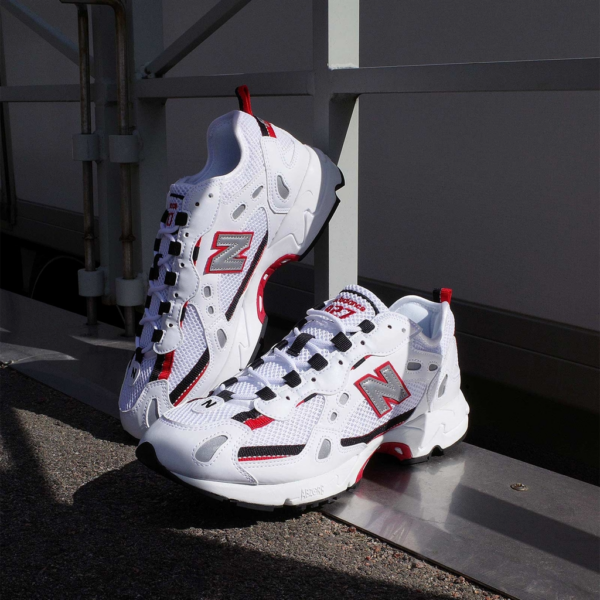 Giày New Balance 452 'White Black Red' ML827AAB - Ảnh 4
