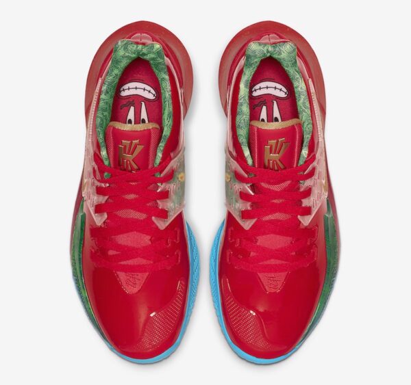 Giày Nike SpongeBob SquarePants x Kyrie Low 2 'Mr. Krabs' CJ6953-600 - Ảnh 3