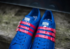 Giay Adidas Raf Simons x Stan Smith 'Royal Blue' AQ2723