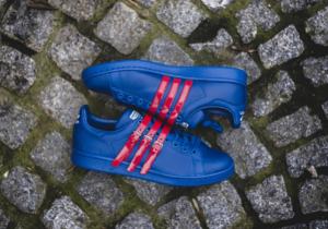 Giay Adidas Raf Simons x Stan Smith 'Royal Blue' AQ2723