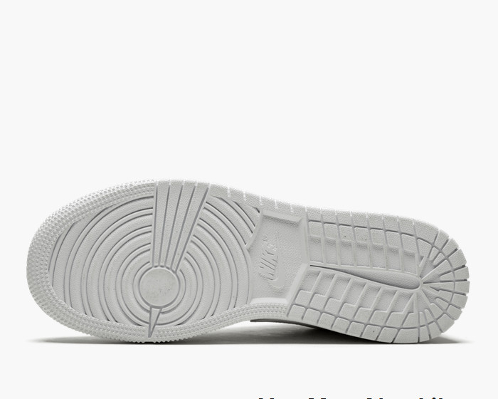 Giày Nike Air Jordan 1 Low GS 'Triple White' 553560-110 - Ảnh 4