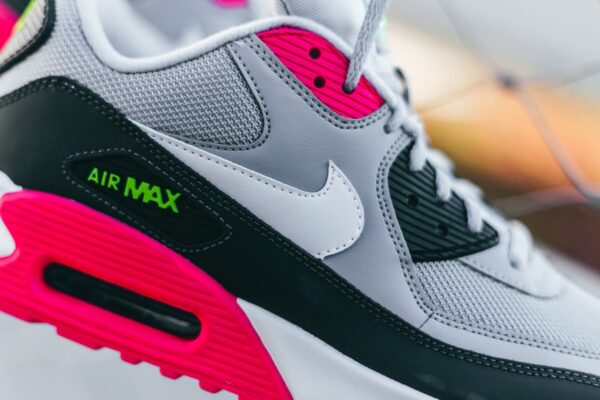 Giày Nike Air Max 90 Essential 'Grey Pink Volt' AJ1285-020 - Ảnh 8