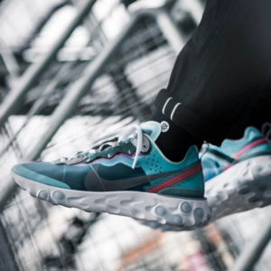 Alternative view of Giày Nike React Element 87 'Royal Tint' AQ1090-400