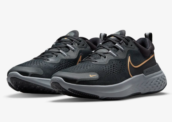 Giày Nike React Miler Running Shoes Black CW7121-005 - Ảnh 4