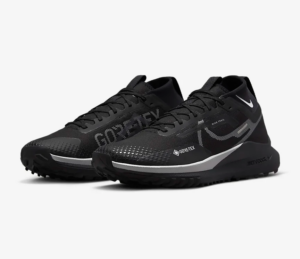 Giay Nike React Pegasus Trail 4 GORE-TEX 'Black Silver' DJ7926-001