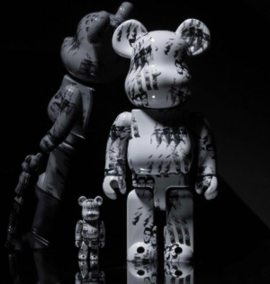 Alternative view of Mô Hình Bearbrick Andy Warhol's Elvis Presley