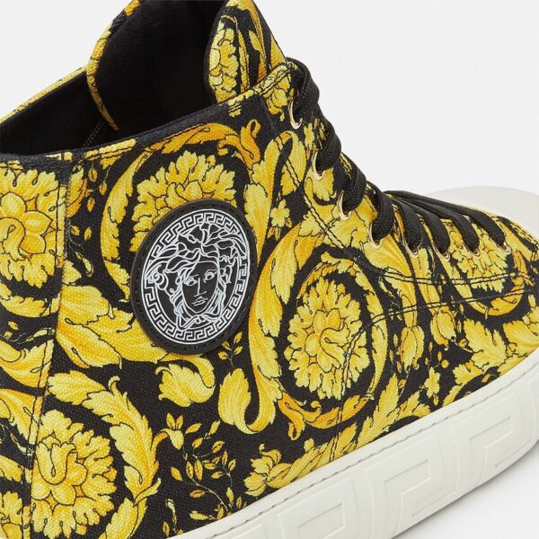 Giày Versace Greca Barocco Print 'Yellow' DSU8403-DTE4G-5W08V - Ảnh 2